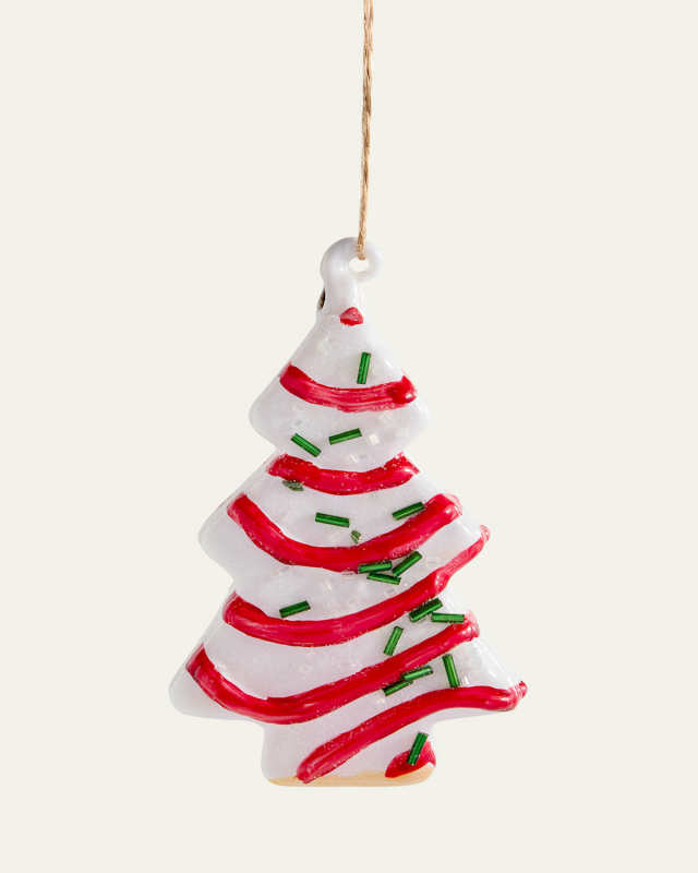 Christmas Tree Cake Christmas Ornament